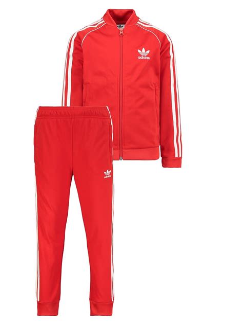 roter trainingsanzug adidas größe 50|Rot .